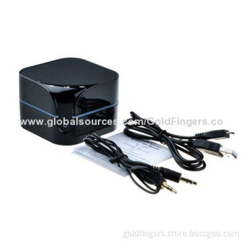 Portable Wireless Bluetooth Speaker with Lights, Handsfree, Mic, 3W x 1/Big Sound Box, NFC, 500mA